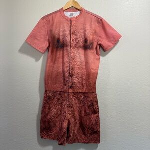 Unique Hairy Chest Romper - Size Small